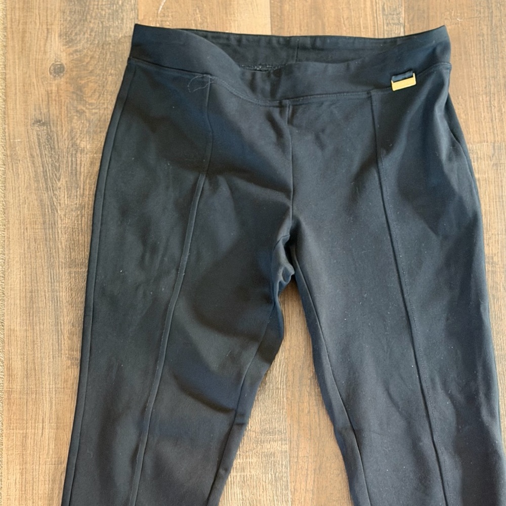 Calvin Klein Black Leggings Athleisure Quiet Luxury Activewear